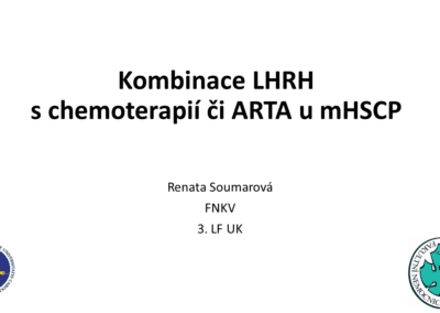 doc. MUDr. Renata Soumarová, Ph.D., MBA: Kombinace LHRH s chemoterapií či ARTA u mHSCP