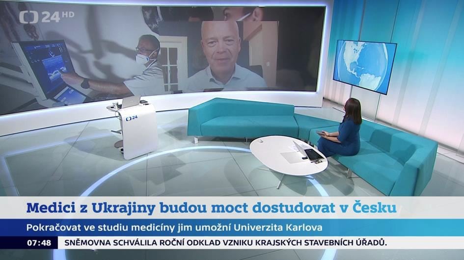studio6 Studio 6: Medici z Ukrajiny budou moci dostudovat v ČR
